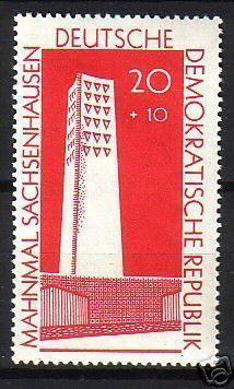 DDR Nr. 783 ** Mahnmal Sachsenhausen