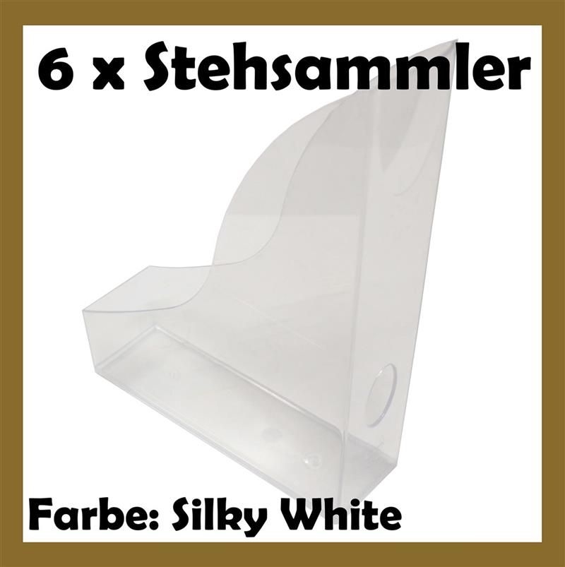 Stehsammler Stehordner Zeitschriftensammler Zeitschriftenbox silky