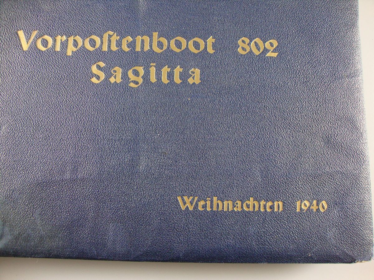 Fotoalbum Vorpostenboot 802 Sagitta 12 U Jagdflottille Maling Norwegen