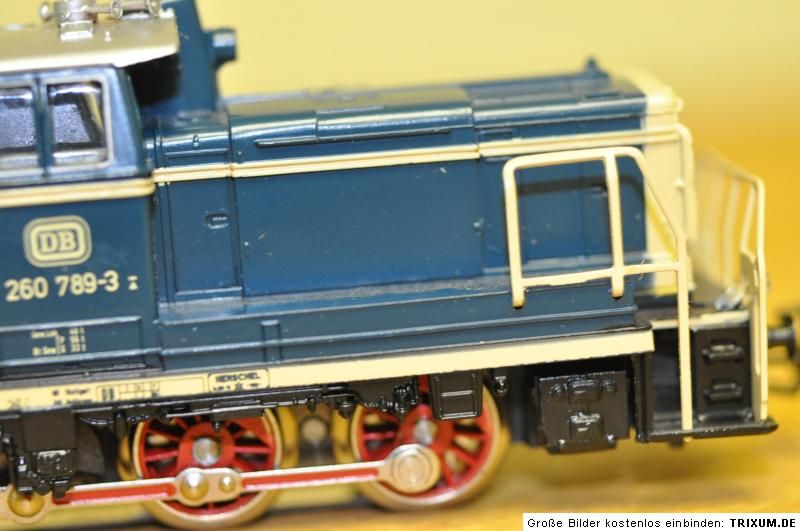 HO Märklin 3141 Diesellok 260 789 3 DB neuwertiger Zustand OVP