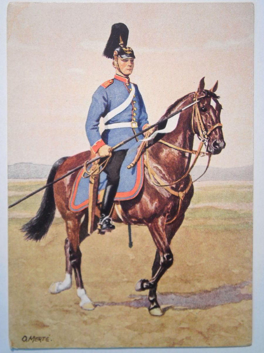 AK 791 Schleswig Holsteinisches Dragoner Regiment Nr.13 um 1900 / Metz