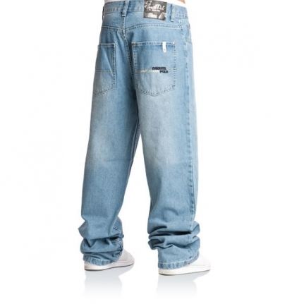 Southpole Herren Hose Basic Jeans Hose Baggy Fit Jeanshose