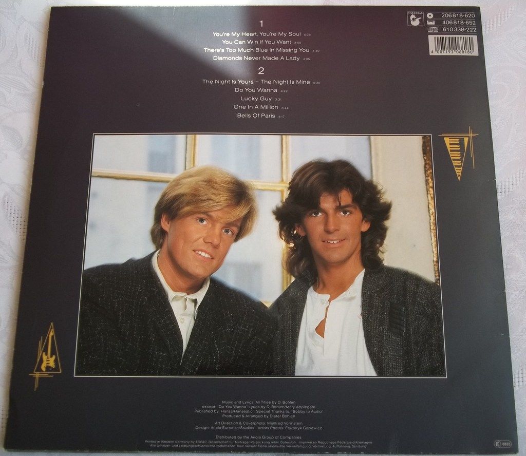 LP MODERN TALKING The 1st Album 1st DE, MINT 