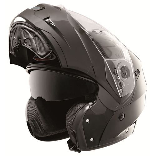 Klapphelm Caberg Duke Smart (M=57 58/schwarz unlackiert) Helm