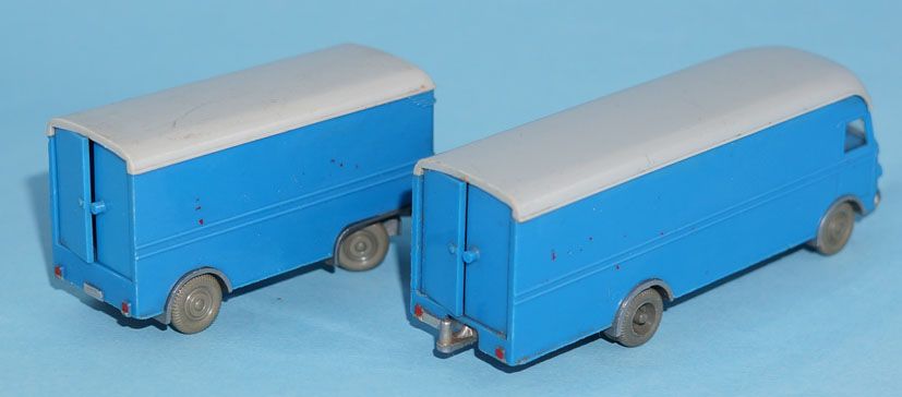 Wiking 1/87 Mercedes Benz LKW mit Anhänger