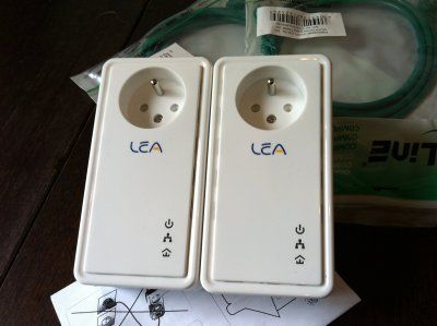 Powerline 200Mbps Adapter   Lea Netsocket 200S DLAN Duo Starter