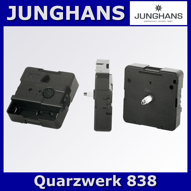 JUNGHANS 838 Quartzwerk Uhrwerk Zeigerlänge=13,8 mm