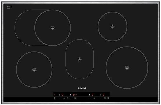 SIEMENS INDUKTION Glaskeramikkochfeld EH845EC11 Flachrahmen Design