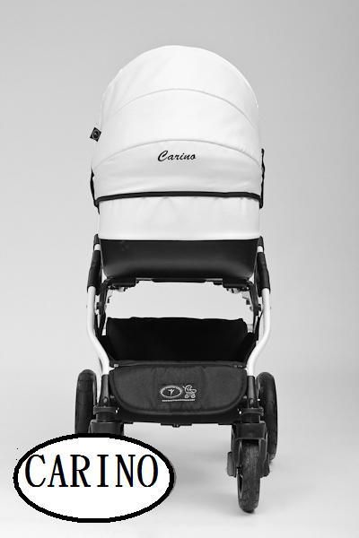 NEW NUE Kombi Kinderwagen 3in1 Exlusiv CARINO Ecrue