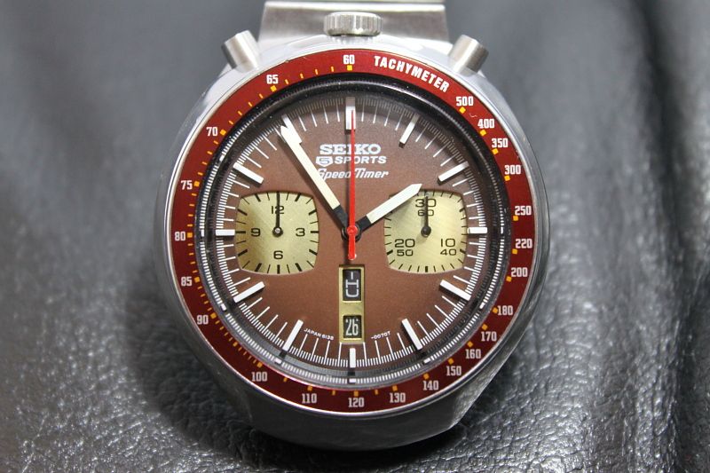 Vintage SEIKO BULLHEAD Chronograph Automatik 6138 0040 automatic