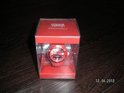 Neu Colour Watch von Aldi, Winteredition, Sempre, Rot NEU