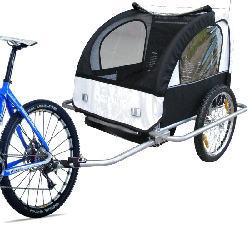 REMOLQUE BICI BICICLETA CARRITO CARRO 1 o NIÑOS NUEVO