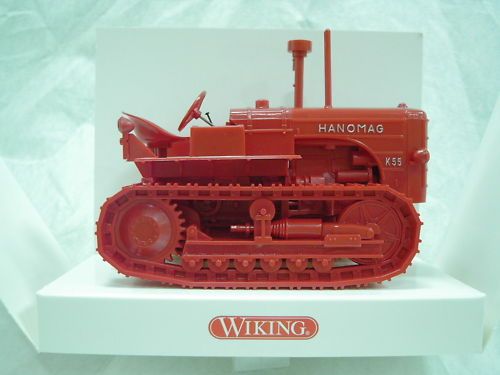 Wiking Art.874 02 44 Hanomag Kettenschlepper 125 rot