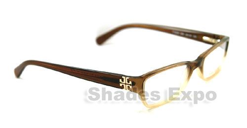 NEW TORY BURCH EYEGLASSES TY 2003 BROWN OPTICAL RX 51MM