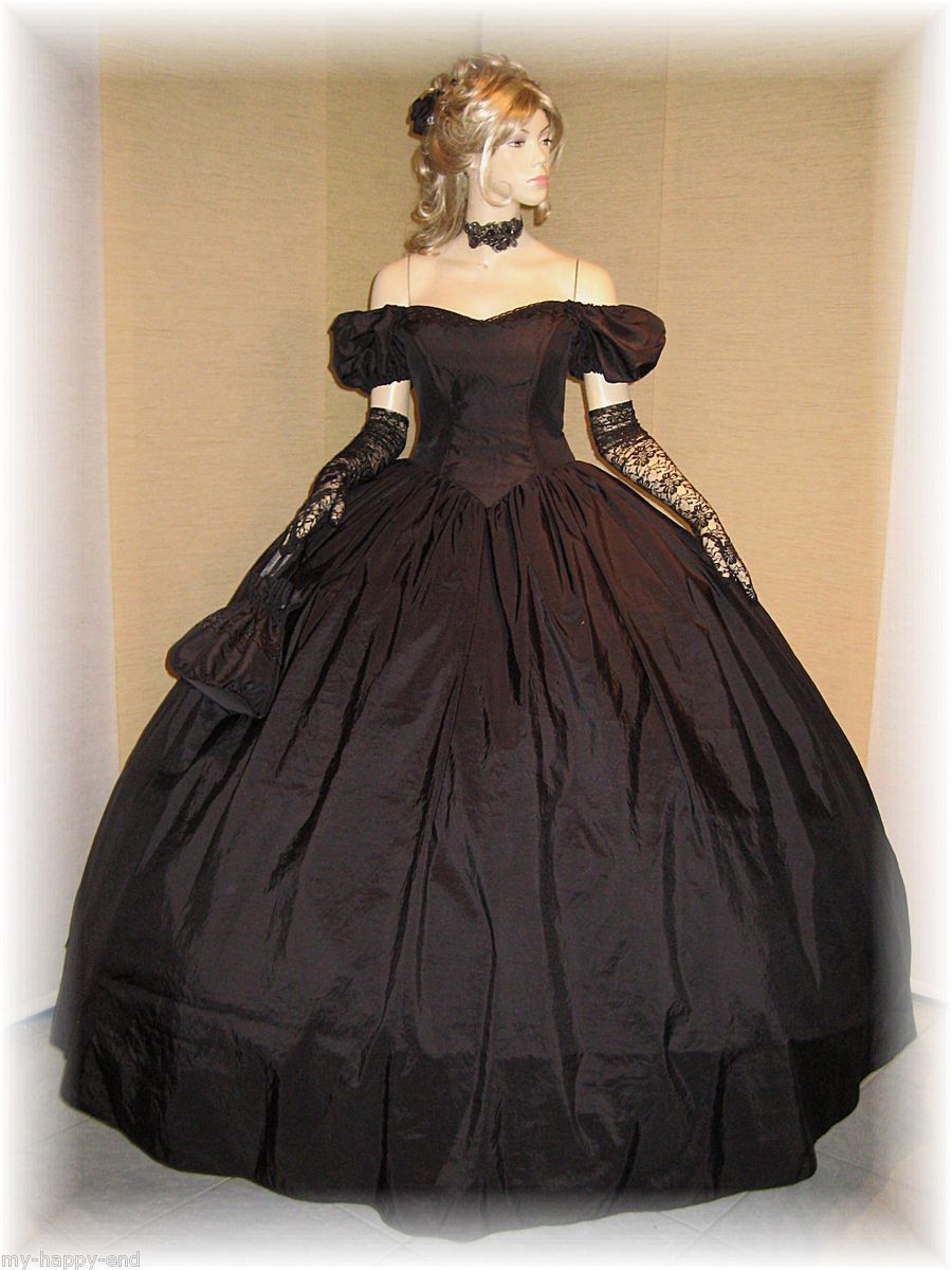 Krinolinenkleid Ballkleid Biedermeierkleid Westernkleid