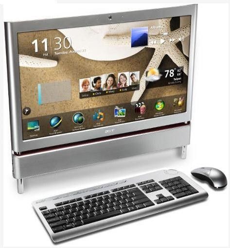  Z5710 59cm TOUCHSCREEN DVB T i7 870 BLU RAY 1500GB 8GB ALL IN ONE PC