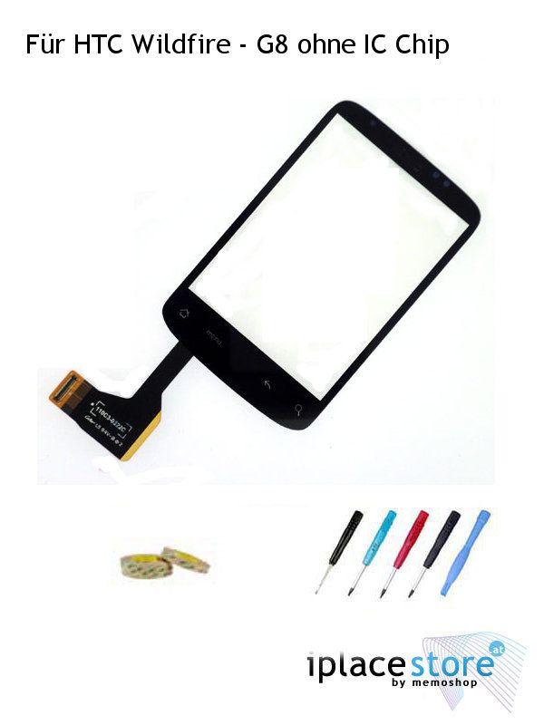 Touchscreen Touch Screen Glas Digitizer HTC Wildfire G8