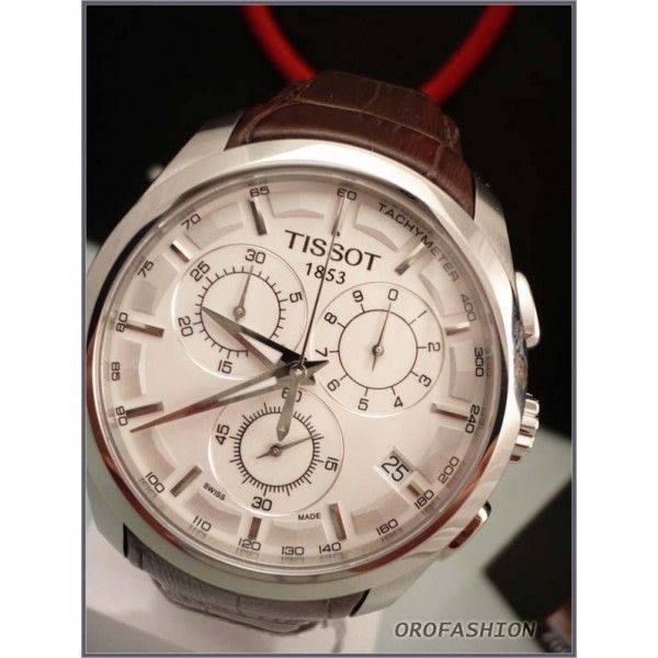 Uhren TISSOT COUTURIER QUARTZ CHRONOGRAPH   T0356171603100