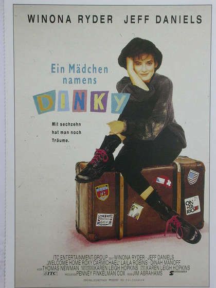 Kino 892= Filmkarte, Ein Mädchen namens Dinky mit Winona Ryder + Jeff