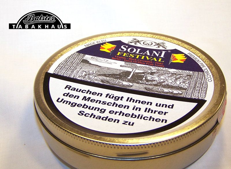 Solani Festival (50g Pfeifentabak) (Preis je 100g = 22,60€)