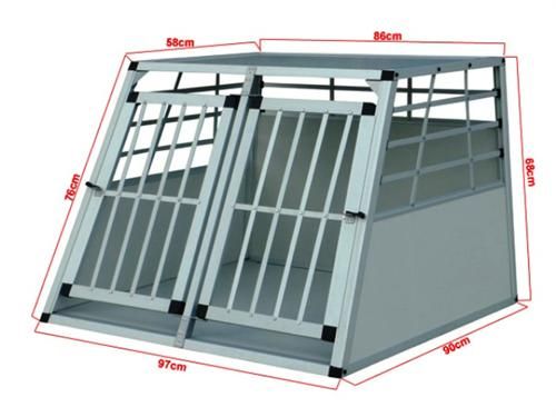 XXXL ALU TRANSPORTBOX HUNDEBOX REISEBOX HUNDE BOX ALUBOX