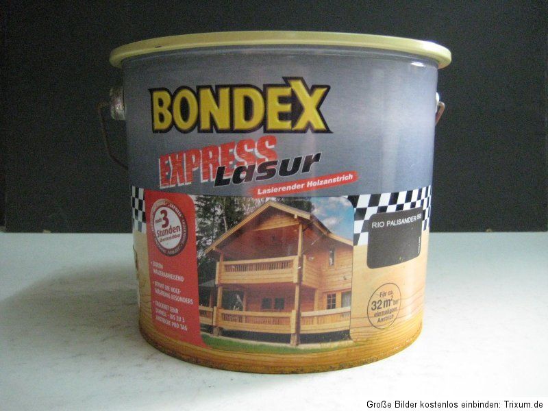 Bondex Express Lasur (1L 7,40 , €) Rio Palisander 898