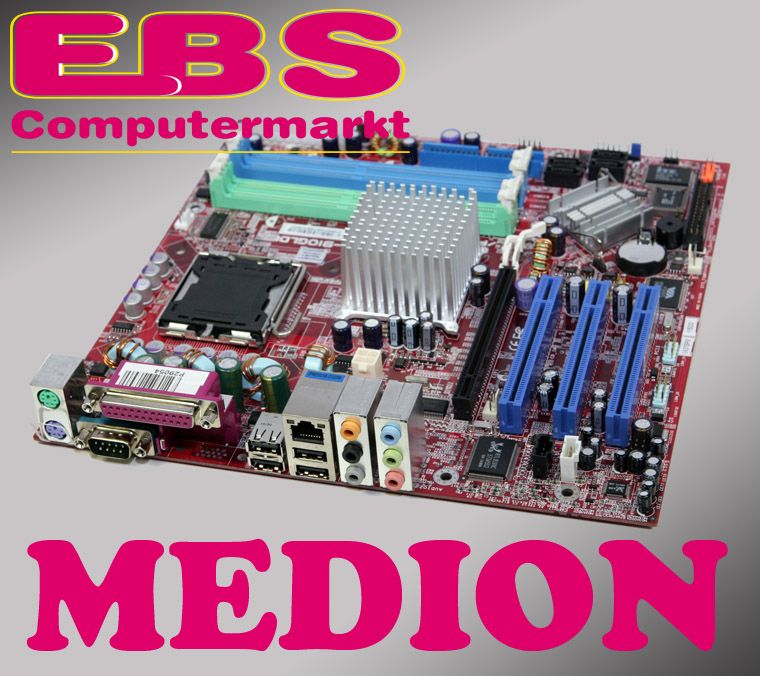 Ersatz Micro ATX Mainboard Medion P4M 915PD1 B Ware