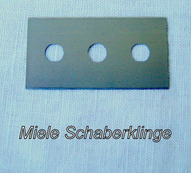 10 Miele Original Glaskeramik  Kochfeld Schaber Ersatzklingen T Nr