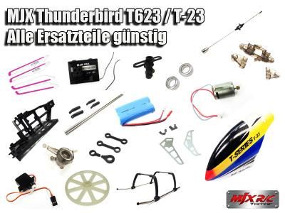 MJX THUNDERBIRD T623 / T 23 ALLE ERSATZTEILE T23 SEHR GÜNSTIG RC