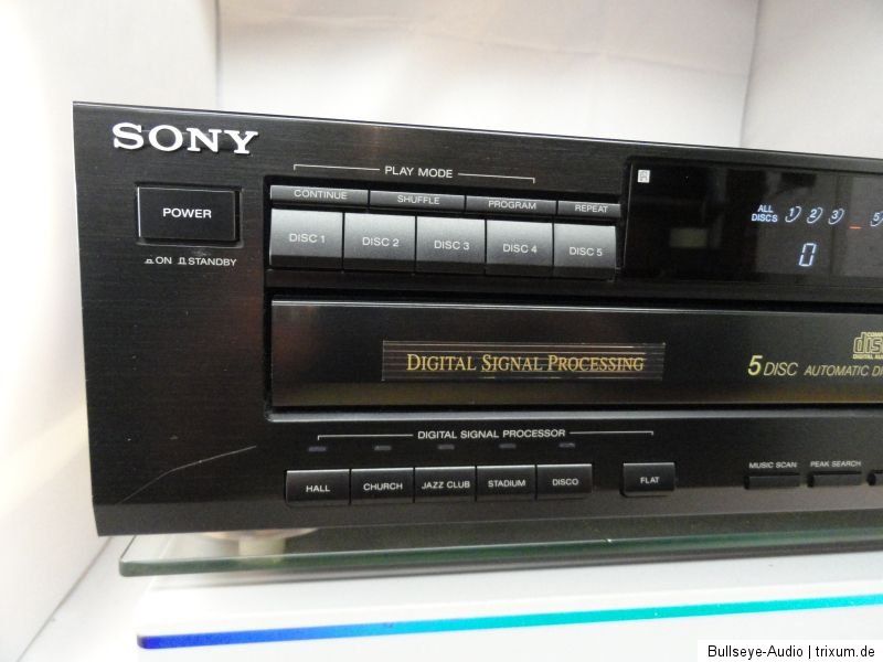 Sony CDP C525 hochwertiger cd wechsler