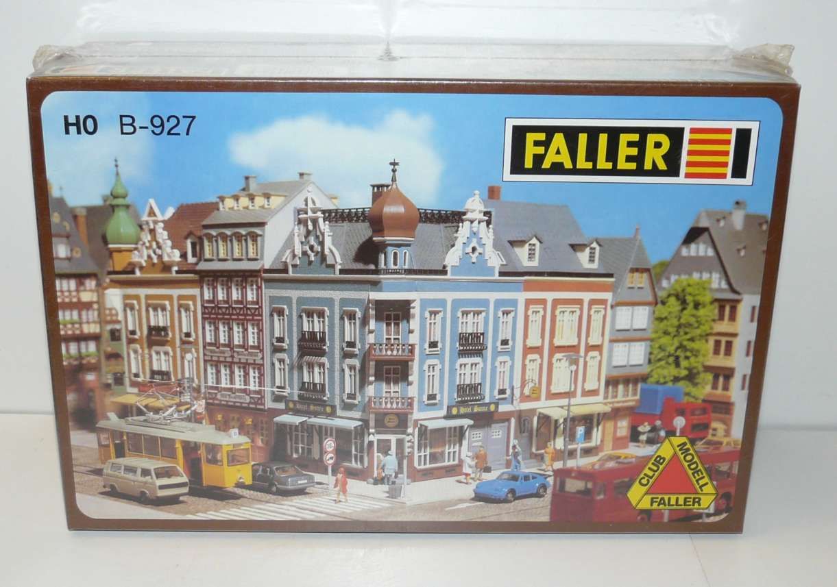 FALLER B 927 H0 ++ Eckhaus HOTEL SONNE originalverschweisst in OVP