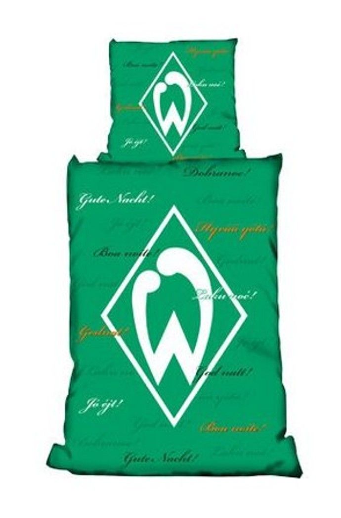 SV Werder Bremen Bettwäsche Linon Gute Nacht