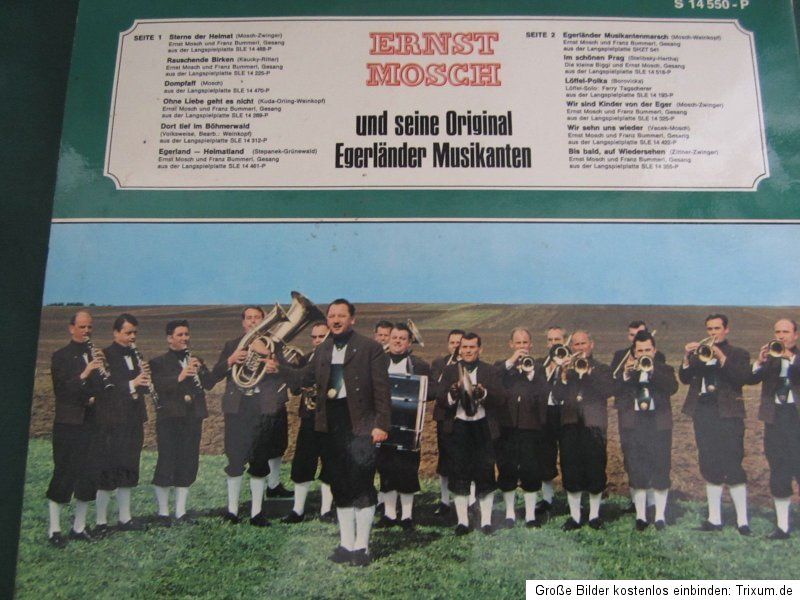 Schallplatte LP Ernst Mosch und seine Original Egerländer Musikanten