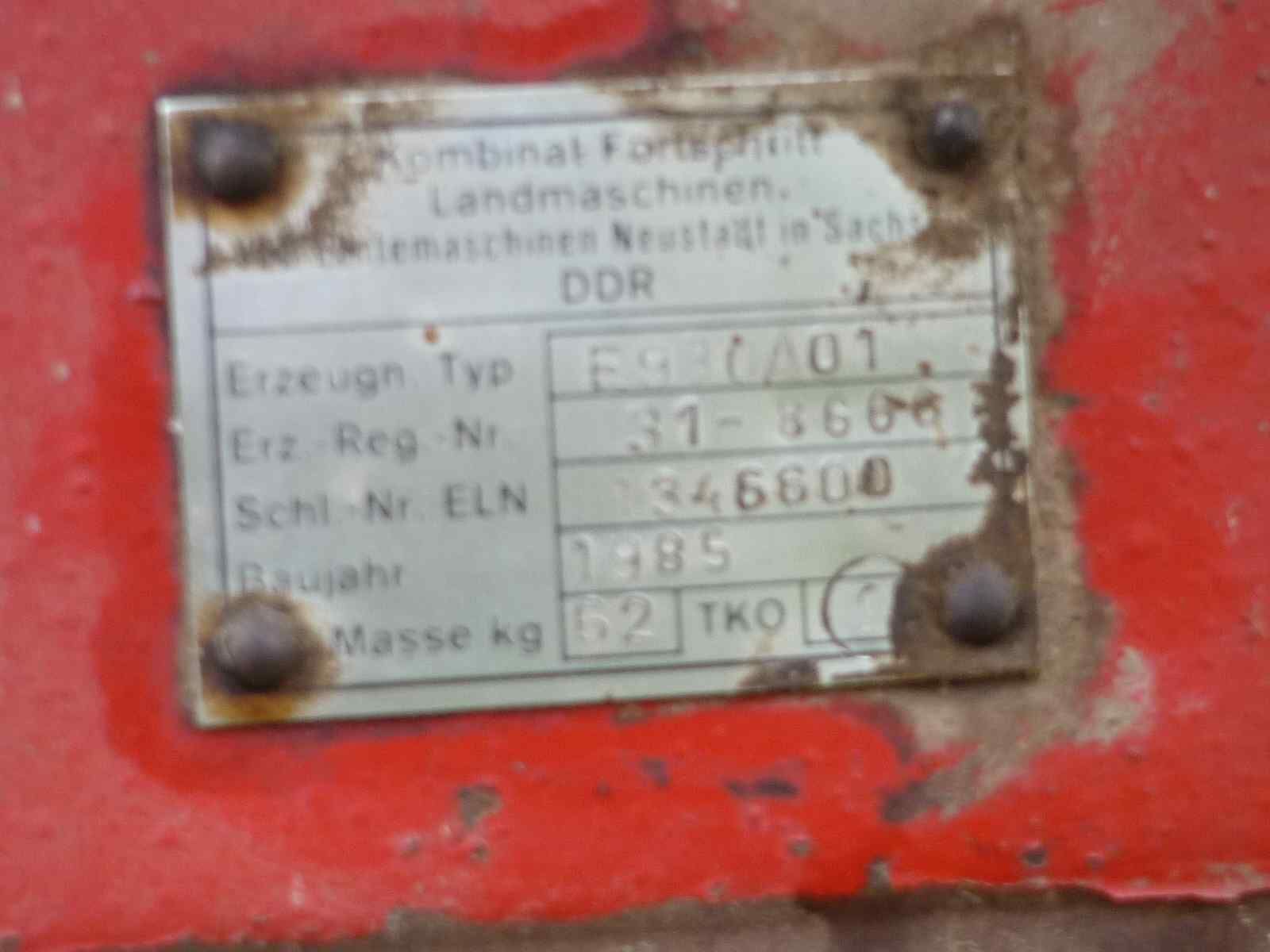 Fortschritt Einachser Mäher E 930