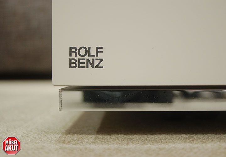 ROLF BENZ, COUCHTISCH, BEISTELLTISCH IN WEIß, BOX 951, 45x45