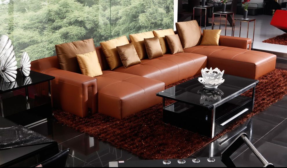 Milanetti LEDER SOFA ECKSOFA ECKCOUCH E5650 LUXUS LEDERSOFA