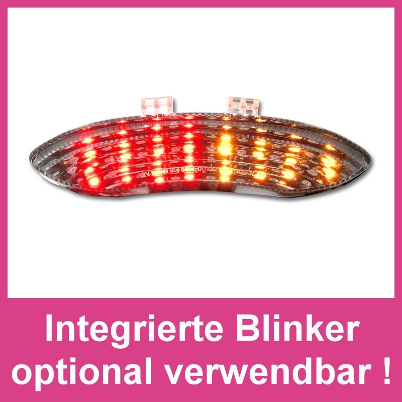 LED RÜCKLICHT/ BLINKER WEISS TRIUMPH SPRINT GT 1050