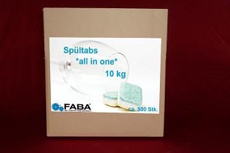 SPÜLTABS Spülmaschinentabs 10 Kg; 1.36 Euro/kg