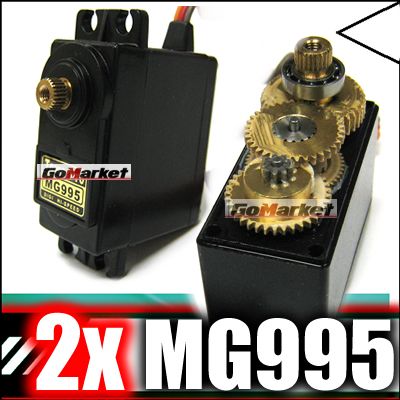 2x DIGI MG995 Metal Gear High Speed & Torque RC Servo