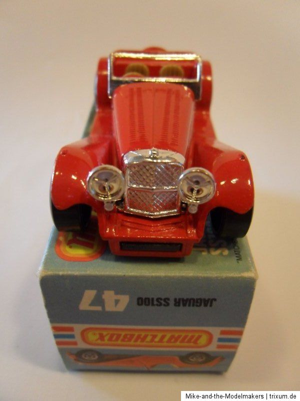 Matchbox ★ Lesney ★ # 47 JAGUAR SS 100