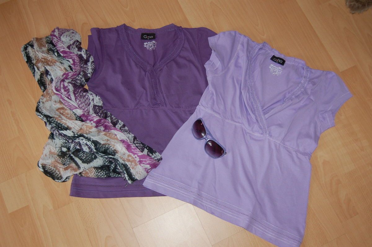 Sonnenbrille Gina Benotti Shirts Tunika + Schal Accessoire H&M