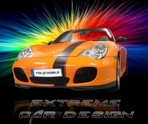 Porsche 996 Folierung Vollverklebung CarWrapping Folie